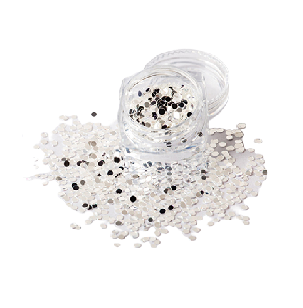 

Набор Serebro Дизайн для ногтей Диско-шар, серебро, 4 шт.