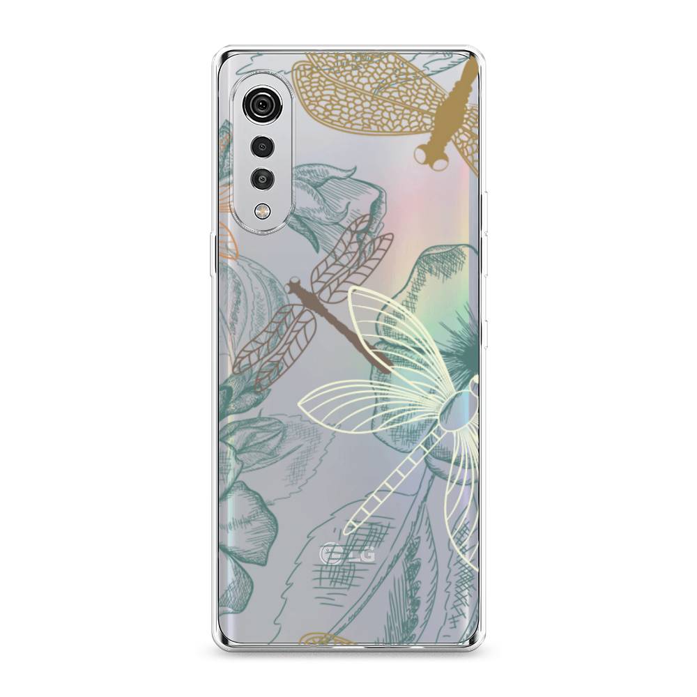 

Чехол Awog на LG Velvet 4G/5G "Тени стрекоз", 84450-8