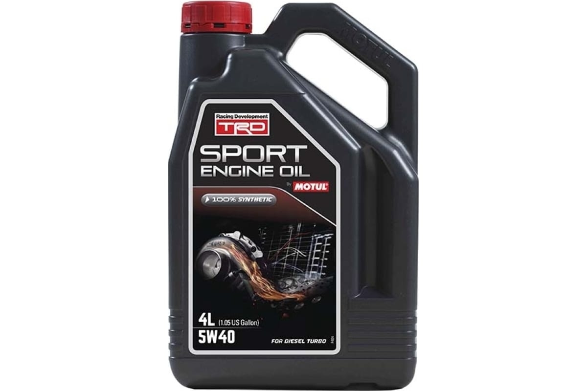

Синтетическое моторное масло MOTUL TRD SPORT ENGINE OIL DIESEL 5W40 (4л) 110943, TRD SPORT ENGINE OIL DIESEL 5W40 4L