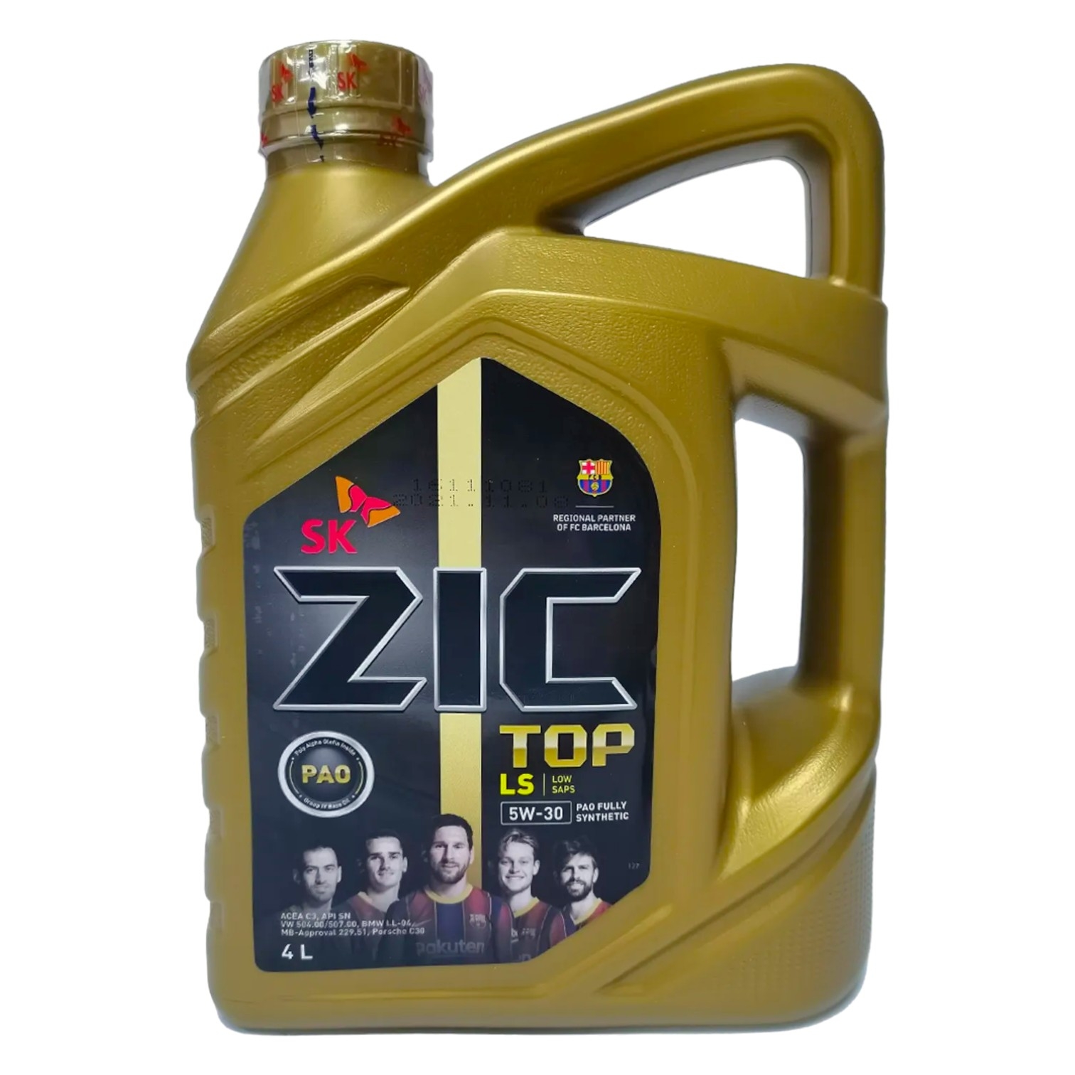 

Синтетическое моторное масло ZIC TOP LS 5W30 (4л) 162612, TOP LS 5W30 4L