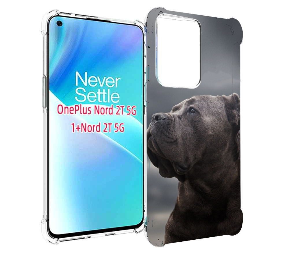 

Чехол MyPads кане корсо для OnePlus Nord 2T, Прозрачный, Tocco