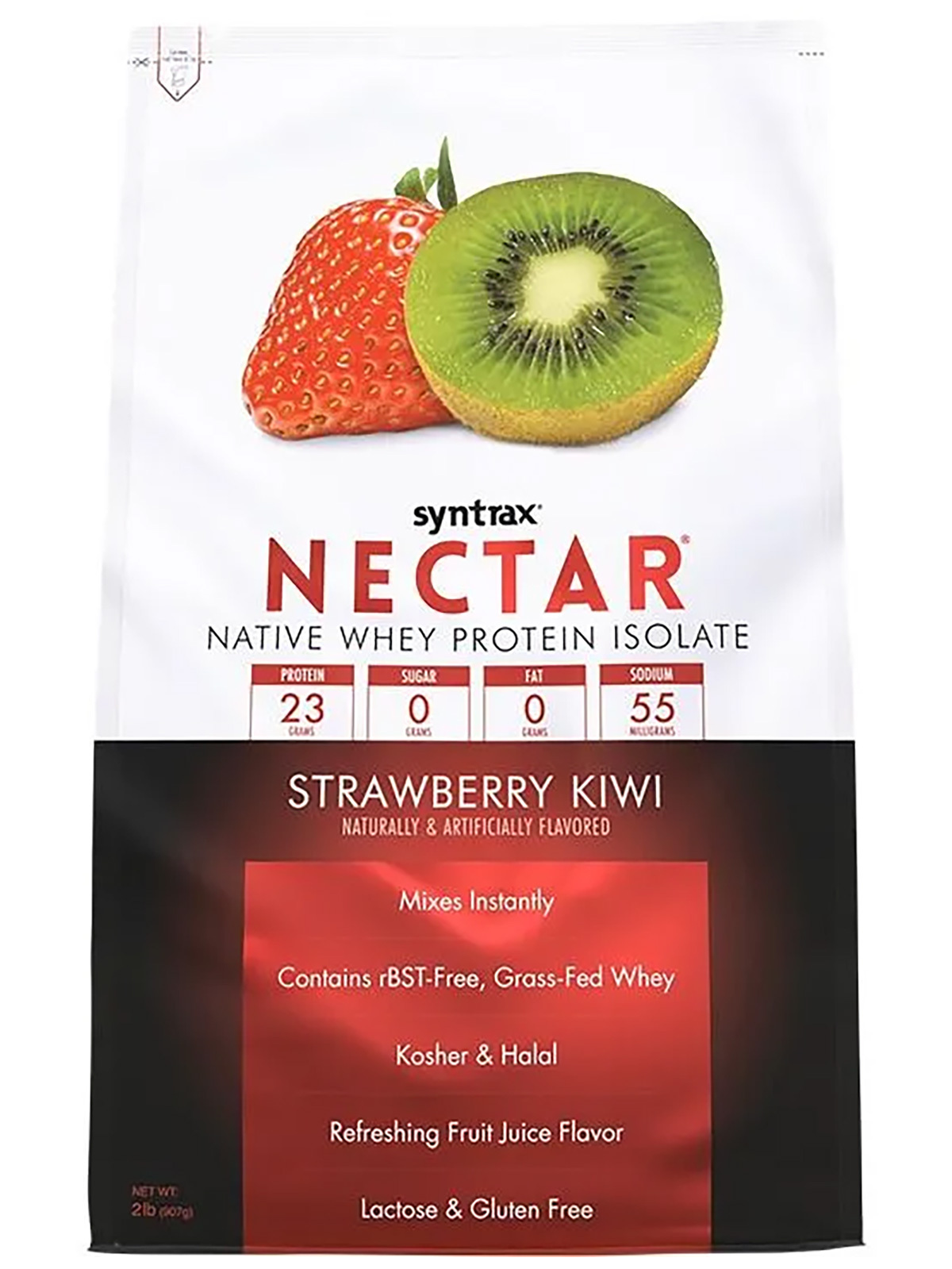 Протеин Syntrax Nectar, 907 г, strawberry kiwi