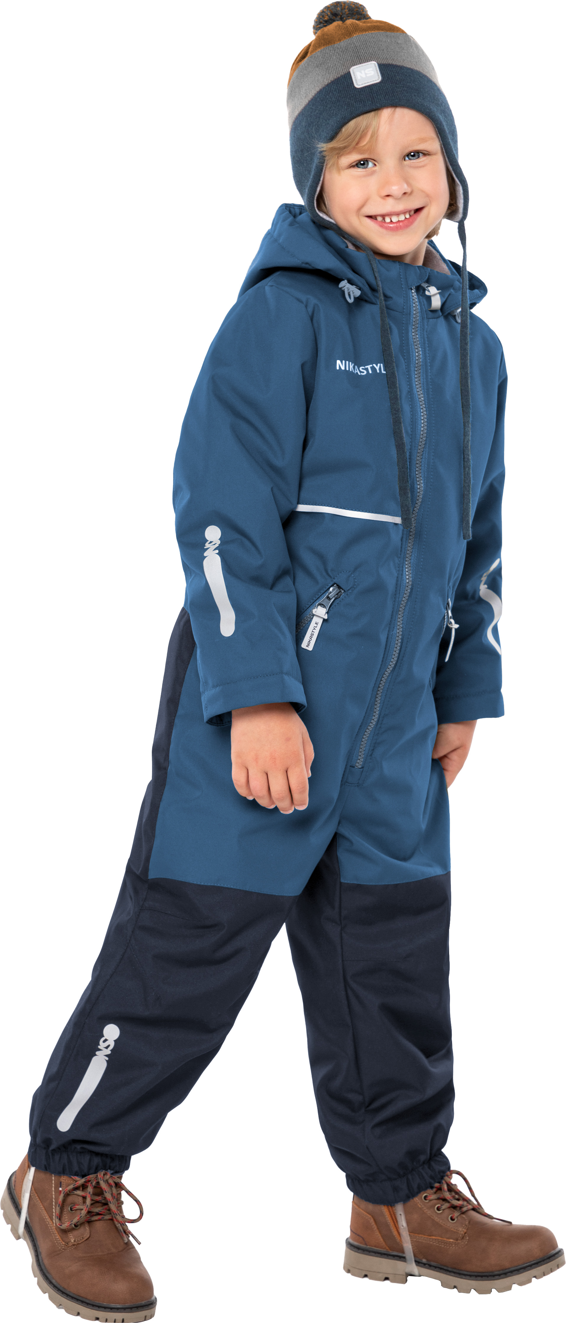 

Комбинезон детский NIKASTYLE 8м1624, синий, 116, 8м1624