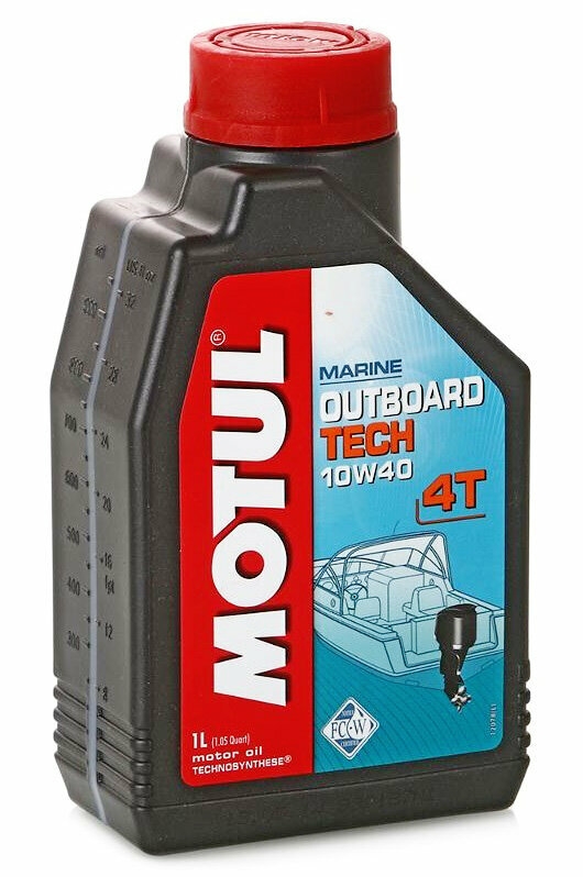 Моторное масло MOTUL OUTBOARD TECH 4T 10W40 (1л) VN Technosynthese