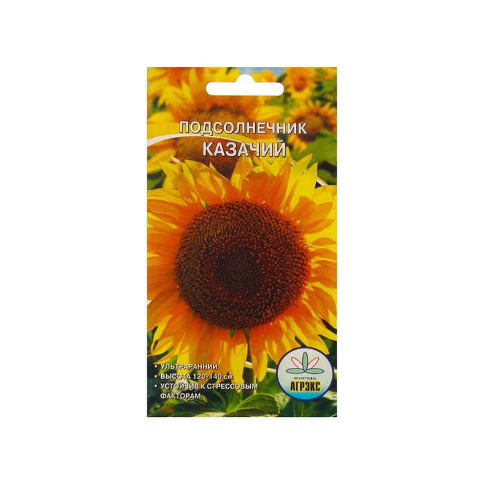 

Семена подсолнечник Агрэкс Казачий 9379168-4p 4 уп.