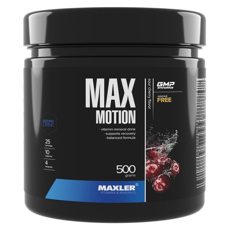 Изотоник Maxler Max Motion, 500 г, sour cherry