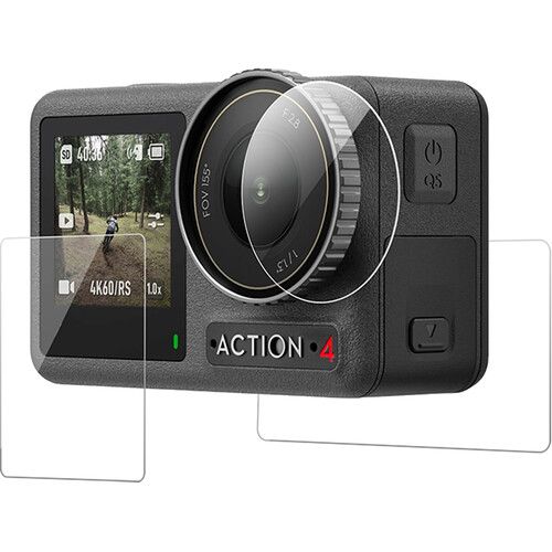 

Защитное стекло NoBrand 150067х для DJI Osmo Action 4/3, Прозрачный, 150067х
