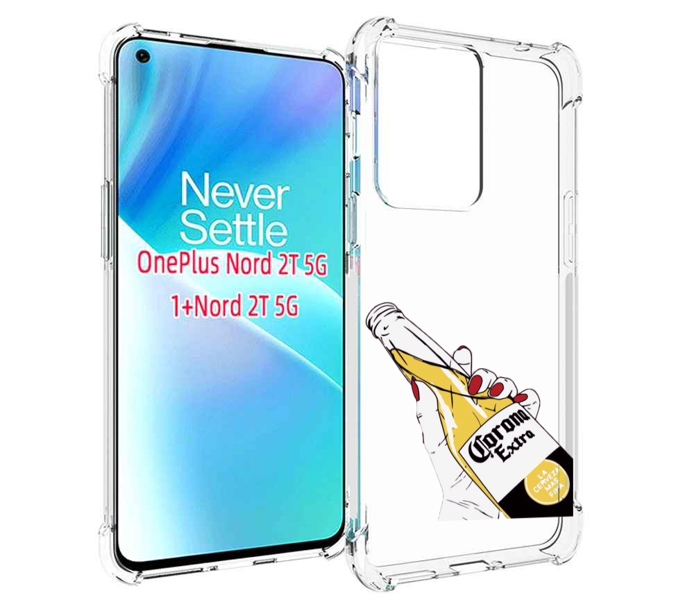 

Чехол MyPads корона екстра для OnePlus Nord 2T, Прозрачный, Tocco