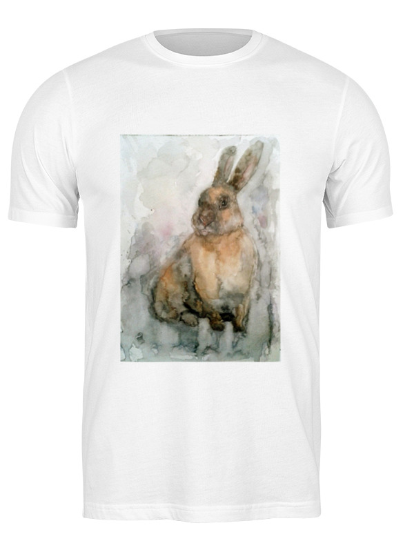 

Футболка мужская Printio Зайка белая 3XL, Белый, Зайка