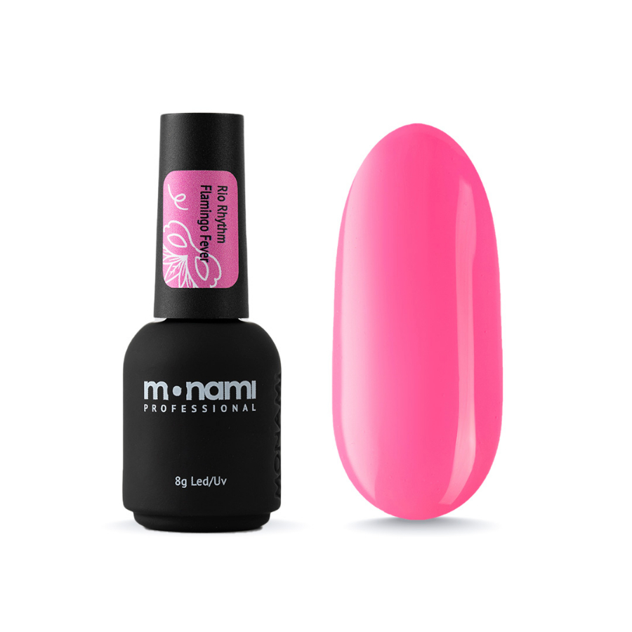 

Гель-лак Monami Professional Rio Rhythm Flamingo Fever 8 г, Розовый
