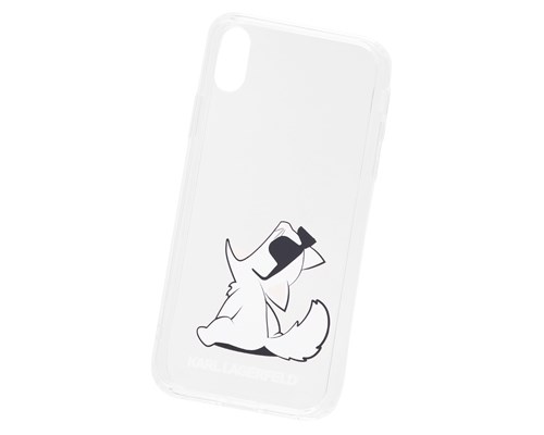 фото Чехол lagerfield choupette fun sunglasses hard transparent для apple iphone xr karl lagerfeld