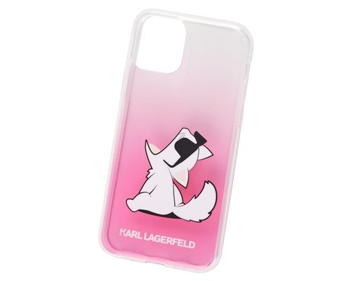 Чехол Karl Lagerfeld Choupette Fun Sunglasses Hard Pink для Apple iPhone 11 Pro