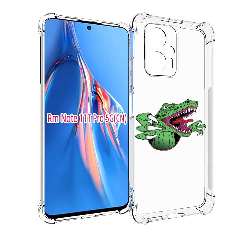 

Чехол MyPads Динозавр для Xiaomi Redmi Note 11T Pro / 11T Pro Plus / Poco X4 GT противо..., Прозрачный, Tocco
