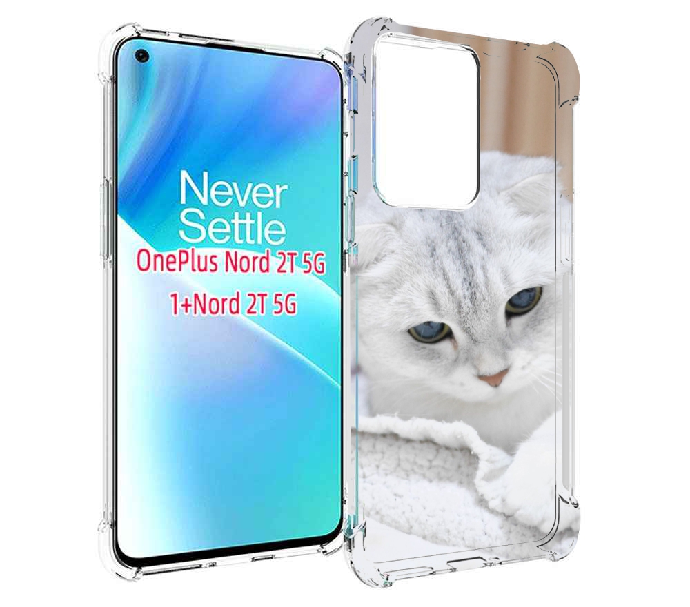 Чехол MyPads кошка чаузи для OnePlus Nord 2T
