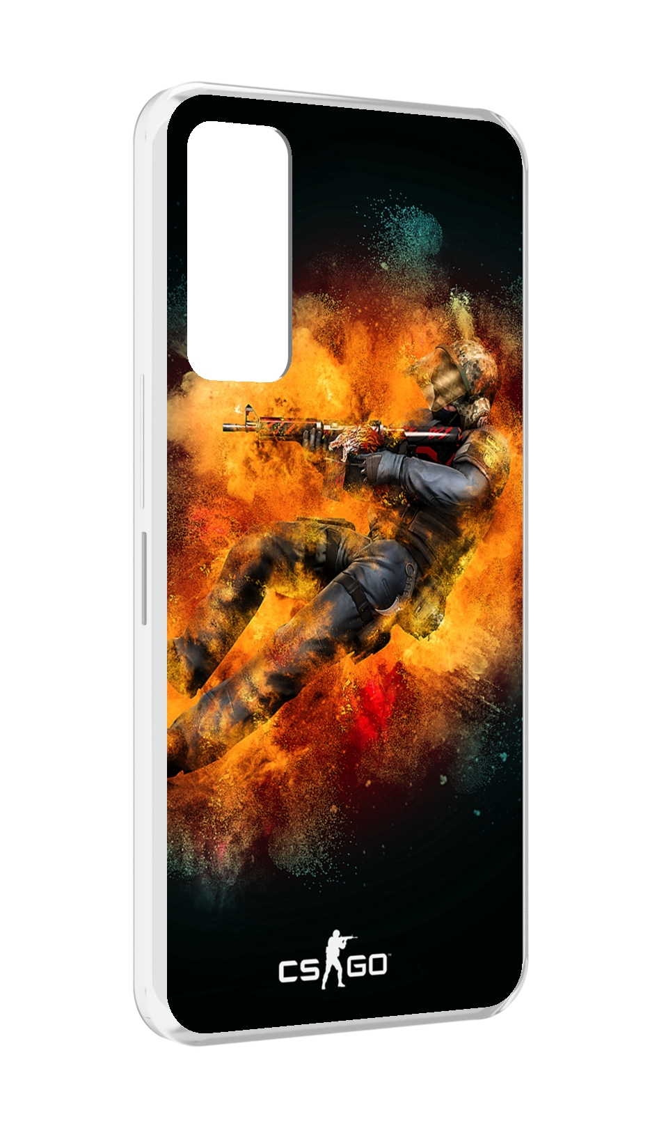

Чехол MyPads CS-go Контр-террорист для TCL 30 / TCL 30 5G / TCL 30+ plus, Прозрачный, Tocco
