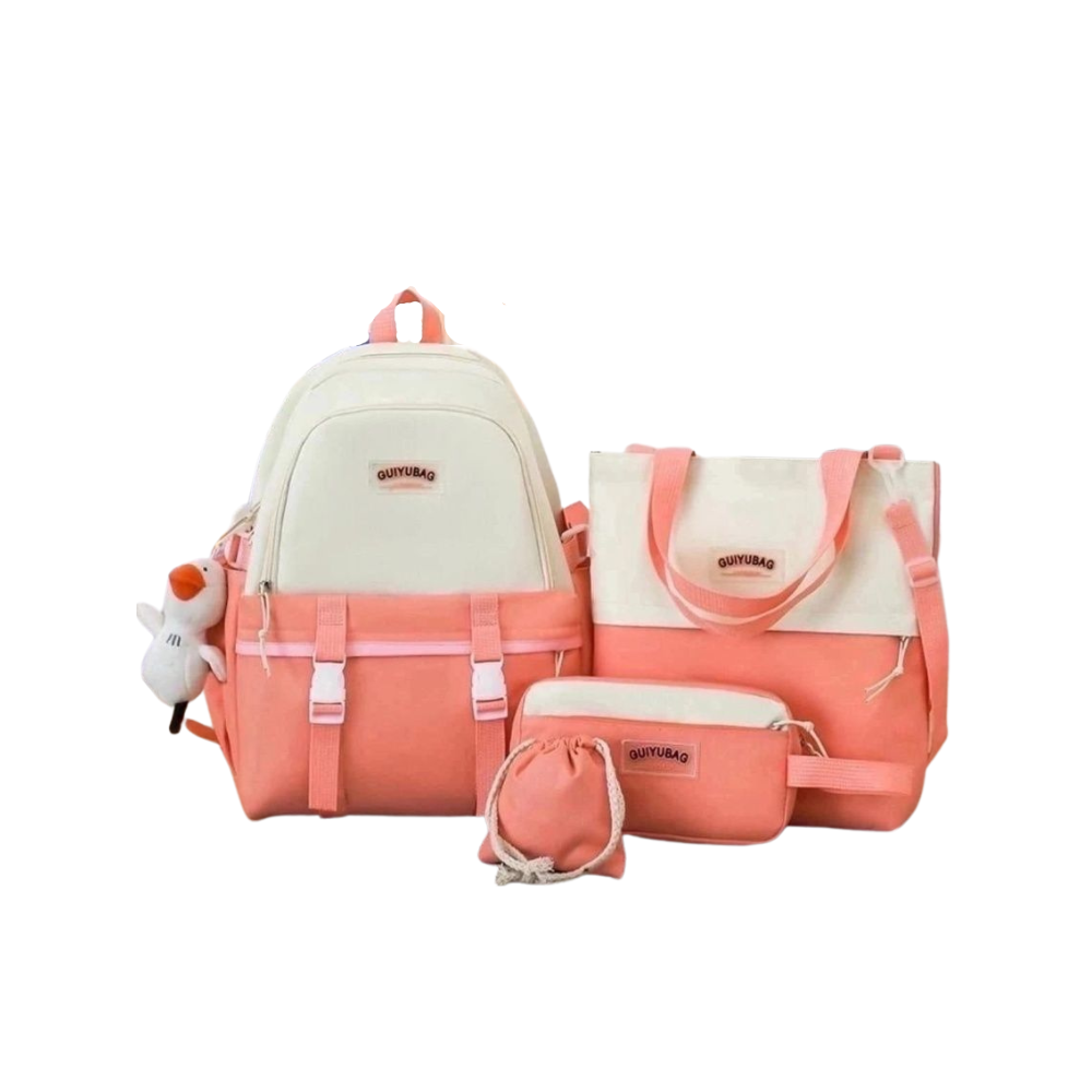 

Рюкзак LuxeStyle школьный, 4в1, РШ005, школьный