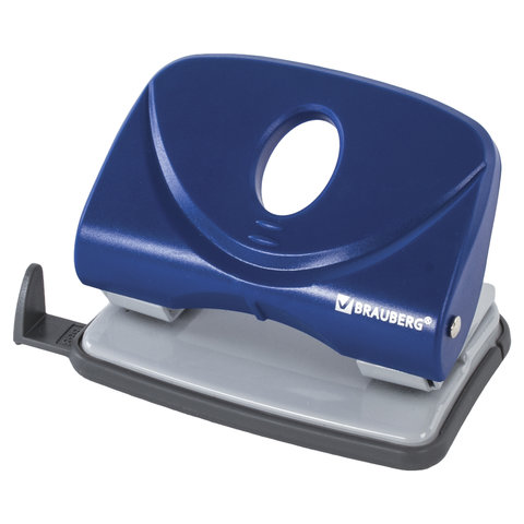 

Дырокол Brauberg Original, до 20 листов, синий, 222540, 2 шт