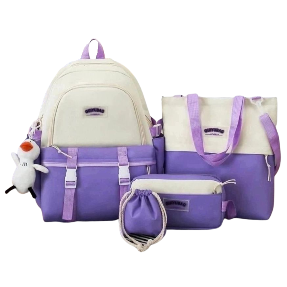 

Рюкзак LuxeStyle школьный, 4в1, РШ008, школьный