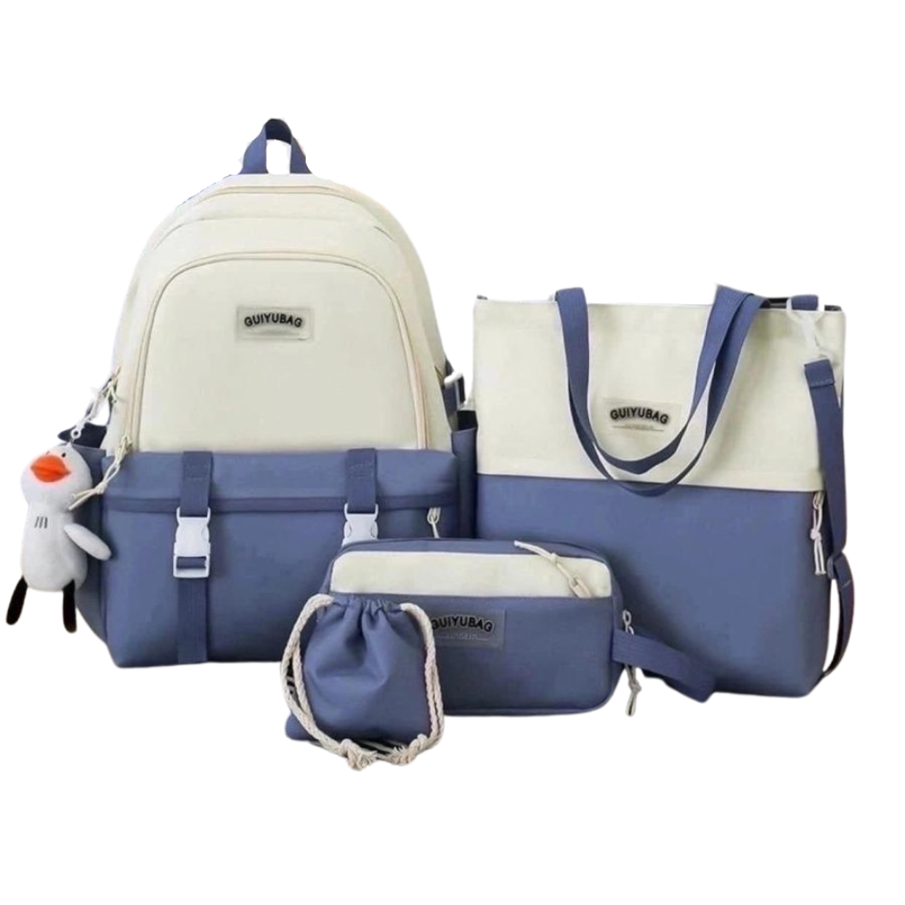 

Рюкзак LuxeStyle школьный, 4в1, РШ010, школьный