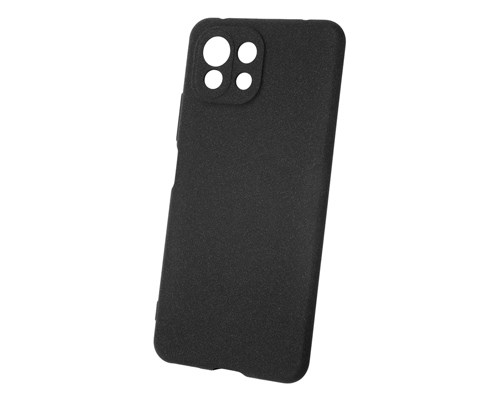 фото Чехол newlevel fluff tpu hard black для xiaomi mi 11 lite