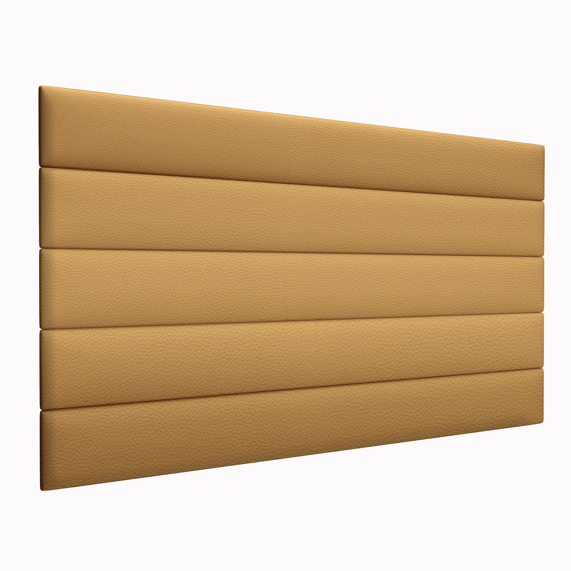 

Мягкое изголовье кровати Eco Leather Gold 20х180 см 1 шт., Золотистый, MG2720180-1