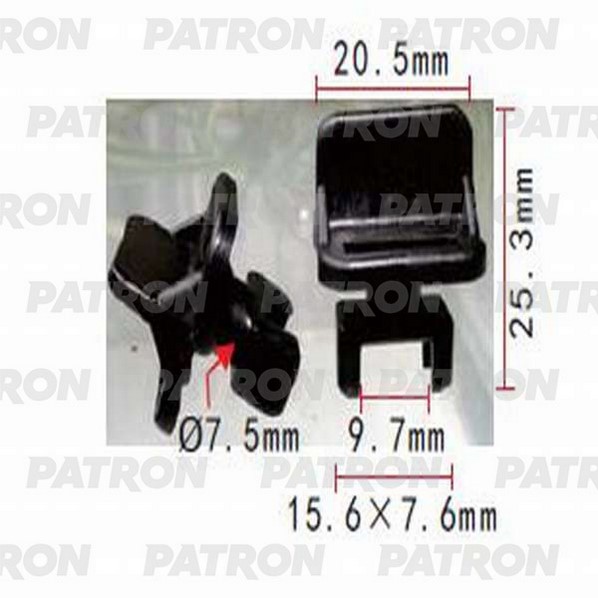 

Клипса Автомобильная PATRON P371161