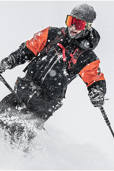 Мужская сноубордическая куртка Highline Pro 3L GORE-TEX®, черный, M