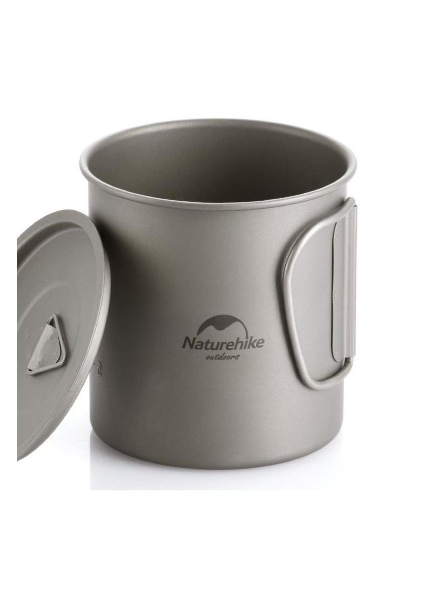 Кружка Naturehike 20Cj Titanium Cup 450 ml (б/р) 2025