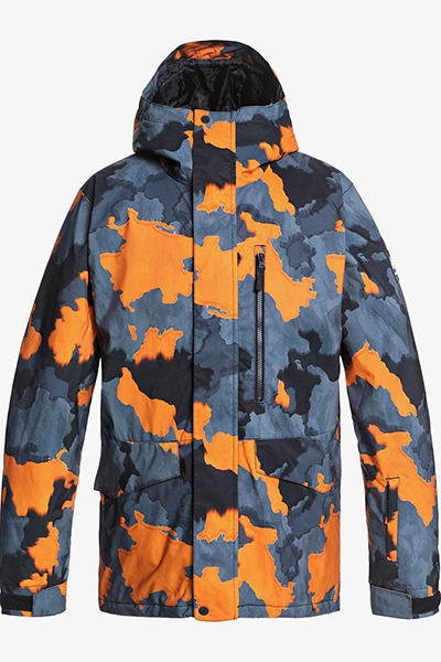 

Мужская сноубордическая куртка Mission Printed, серый, XL, EQYTJ03267