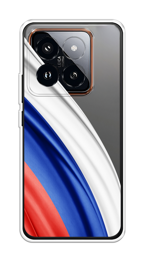 

Чехол на Xiaomi 14 Pro "Флаг России уголок", Белый;синий;красный;прозрачный, 320450-1