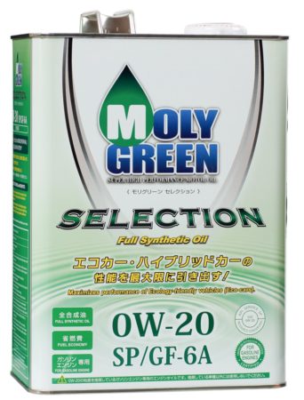 

Масло Moly Green Selection 0W-20 4Л MOLYGREEN 04700760