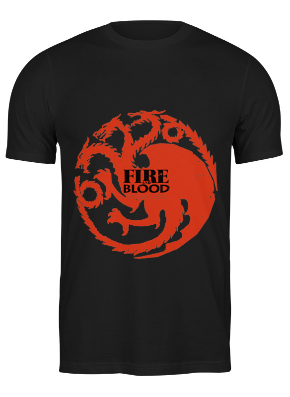 

Футболка мужская Printio Game of thrones черная M, Game of thrones