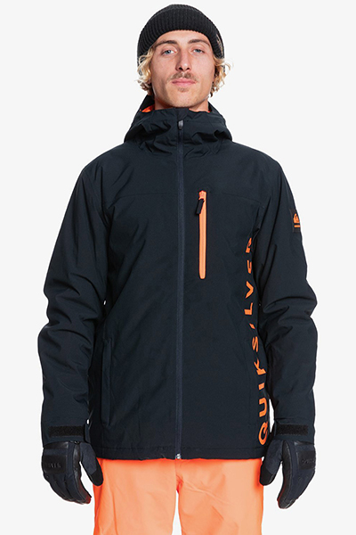фото Мужская сноубордическая куртка morton, черный, s quicksilver