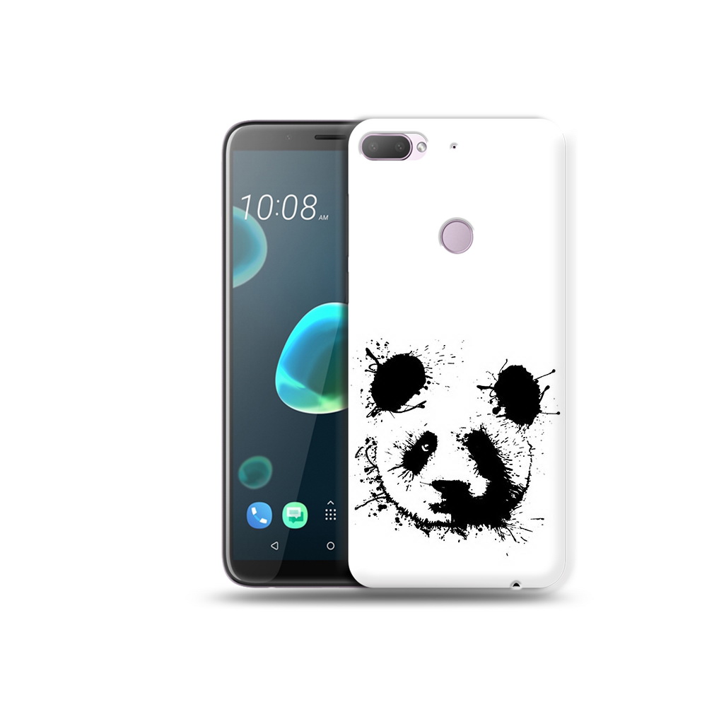 

Чехол MyPads Tocco для HTC Desire 12 Plus клякса-панда, Прозрачный, Tocco