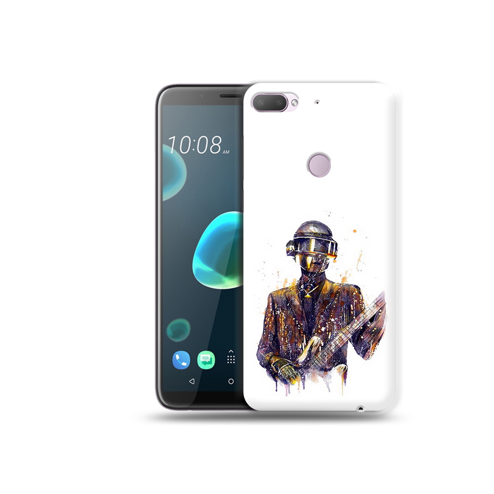 

Чехол MyPads Tocco для HTC Desire 12 Plus космо-гитарист, Прозрачный, Tocco