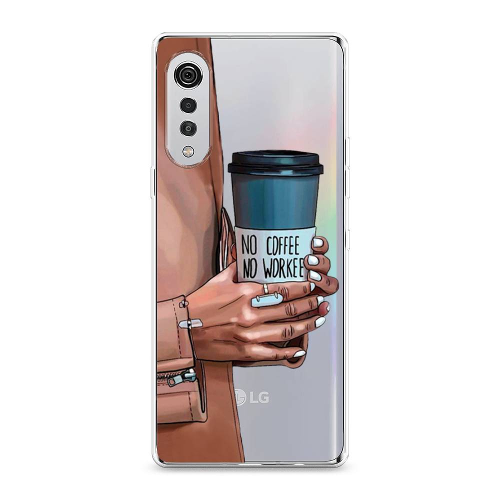 

Чехол Awog на LG Velvet 4G/5G "No coffee", 84450-7