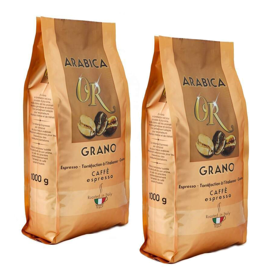 Кофе в зернах Broceliande Or Grano, 1 кг х 2 шт