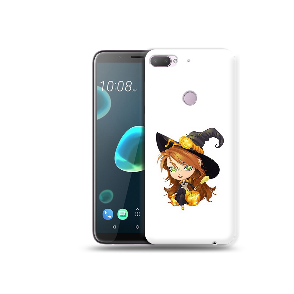 

Чехол MyPads Tocco для HTC Desire 12 Plus Ведьмочка, Прозрачный, Tocco