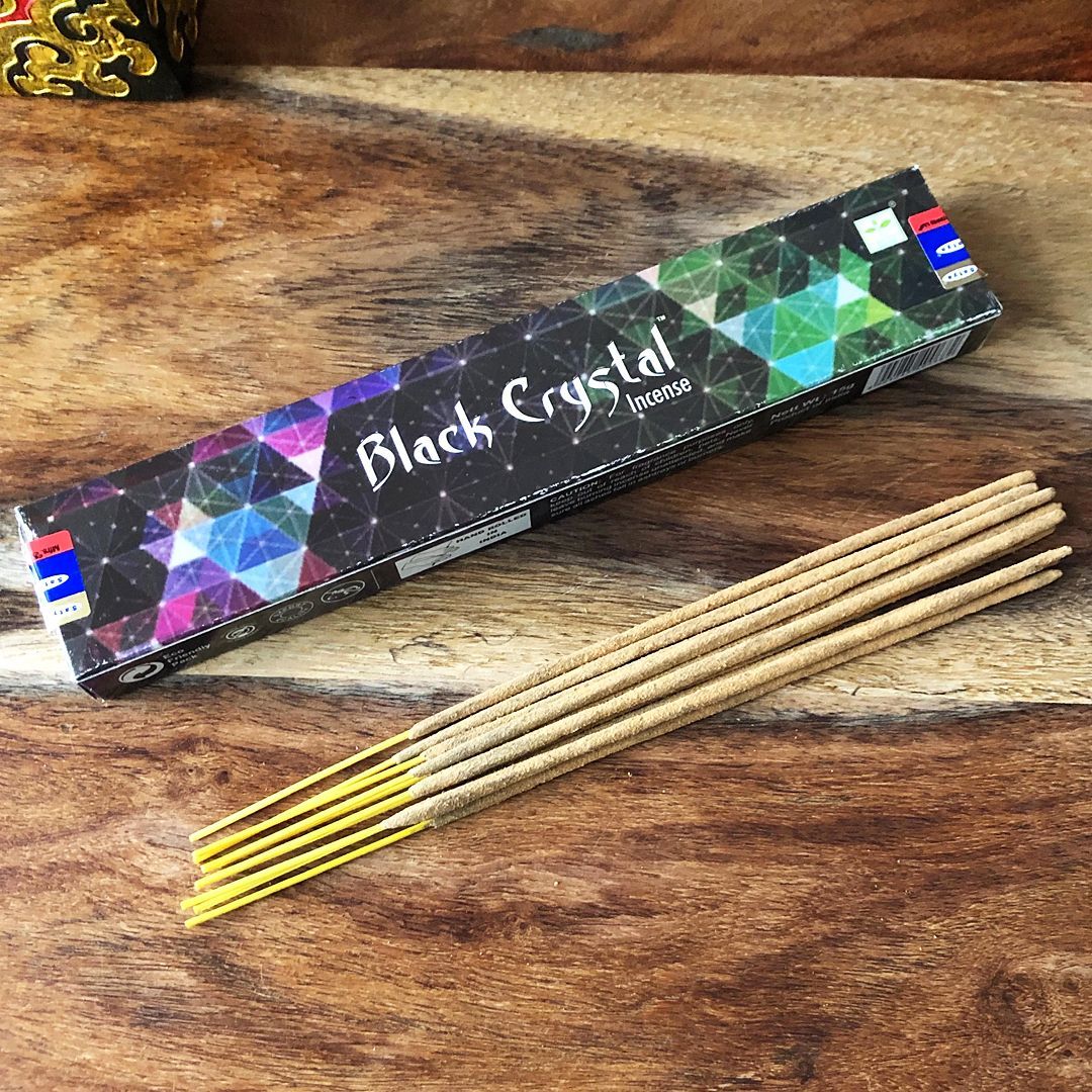 Благовония Satya индийские, Черный Кристалл/Black Crystal, 15 гр