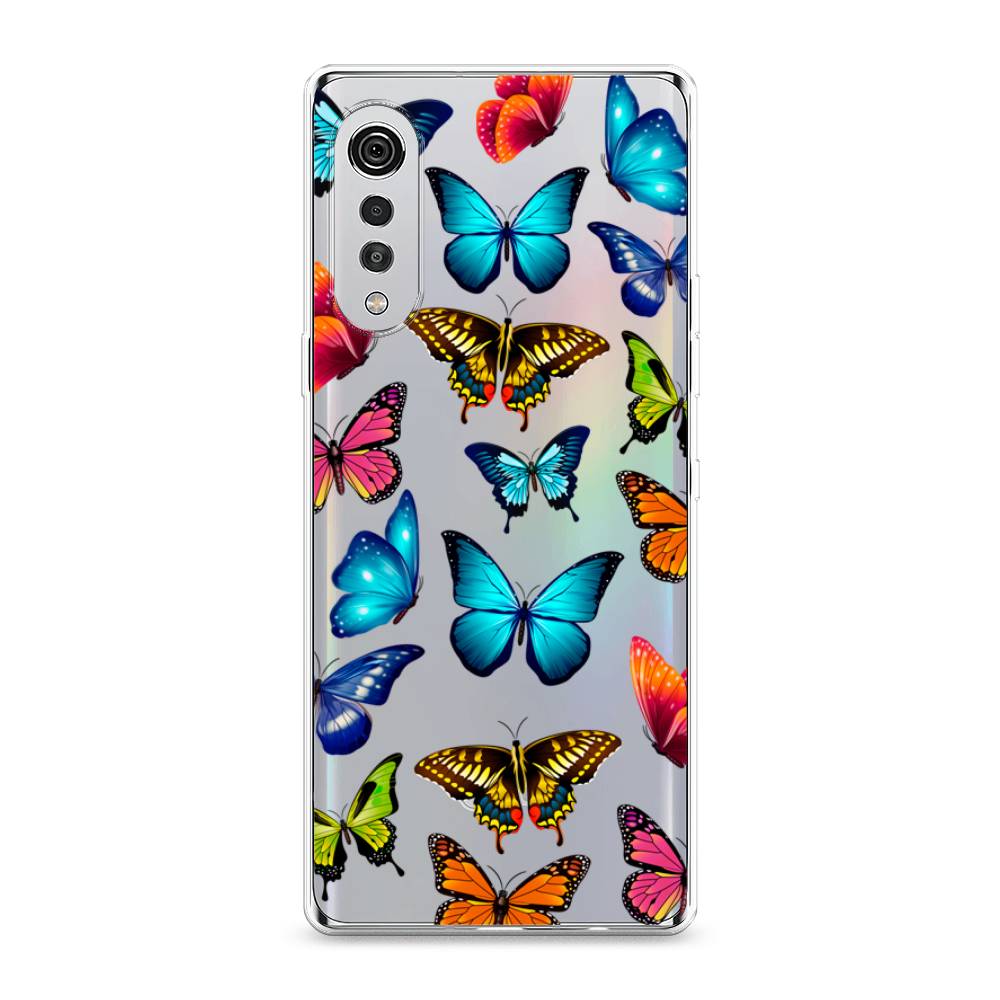 

Чехол Awog "Разные бабочки" для LG Velvet 4G/5G
