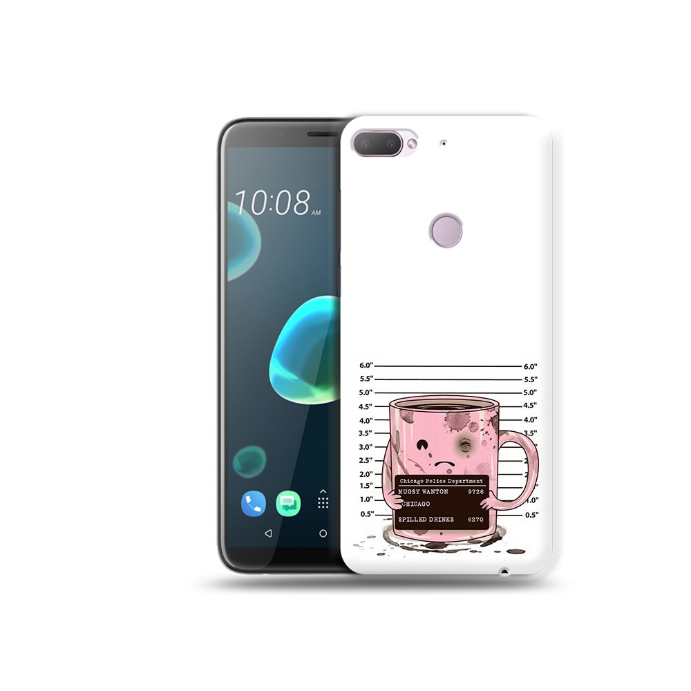 

Чехол MyPads Tocco для HTC Desire 12 Plus кружка, Прозрачный, Tocco