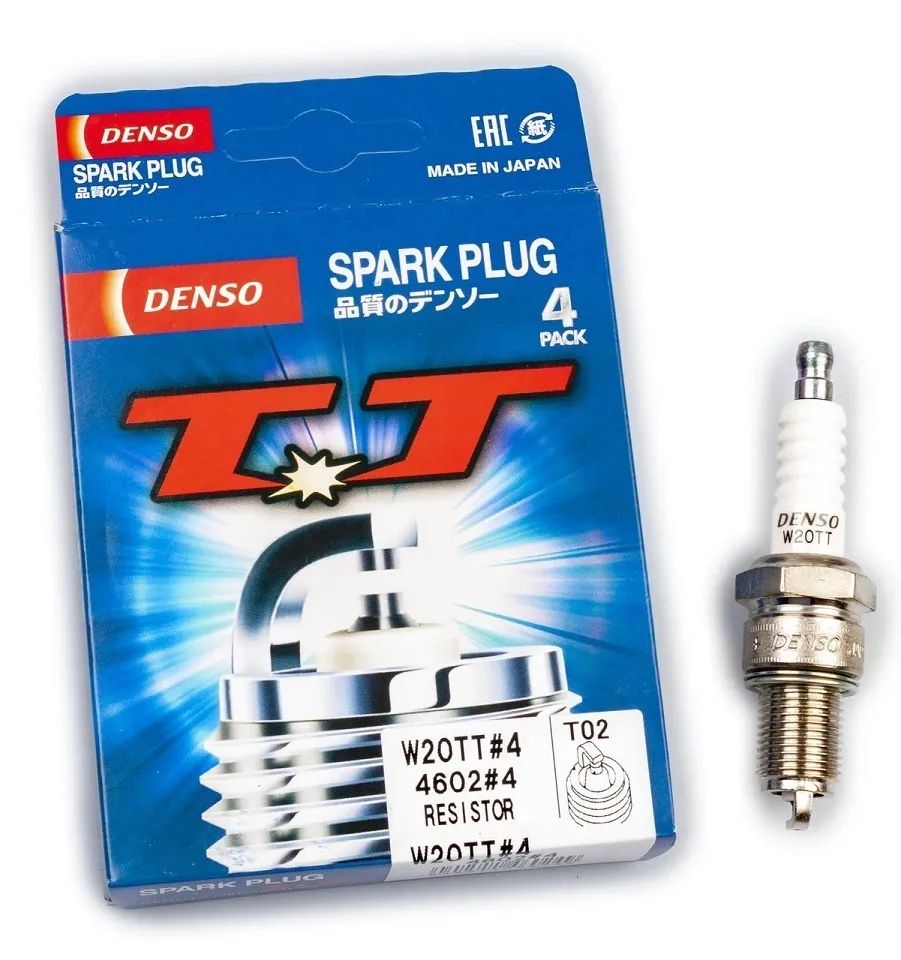 

Свечи зажигания Denso W20TT#4 (Комплект 4шт), TT