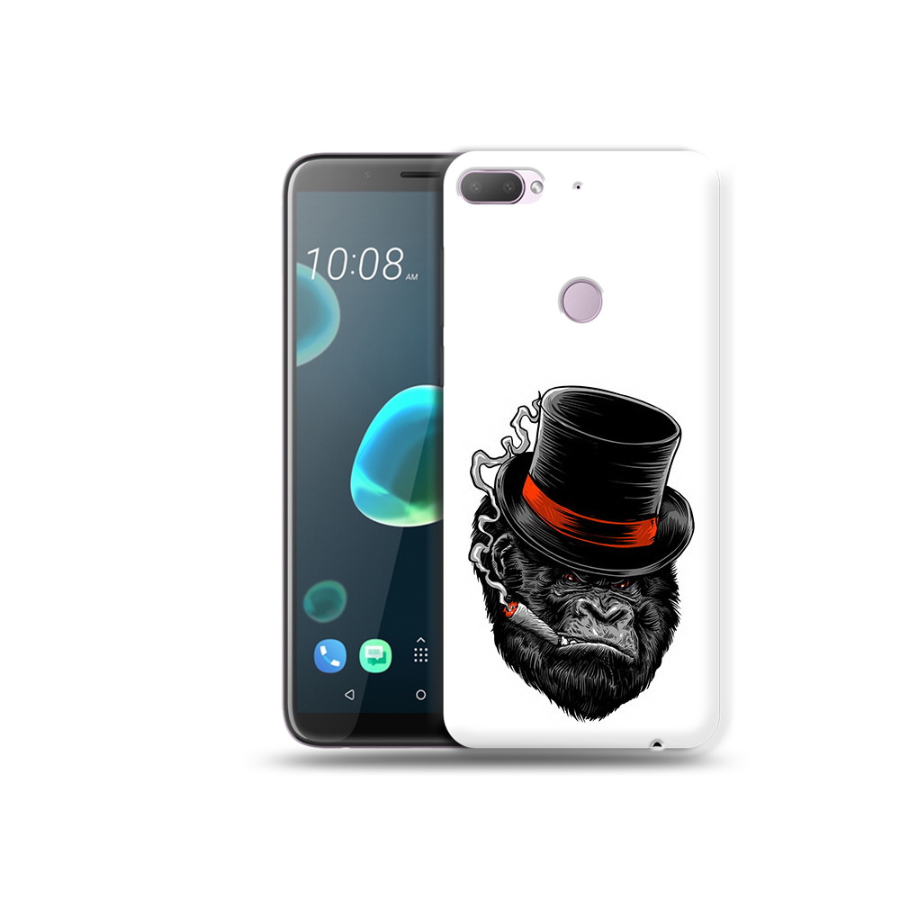 

Чехол MyPads Tocco для HTC Desire 12 Plus дизайнерская горилла, Прозрачный, Tocco
