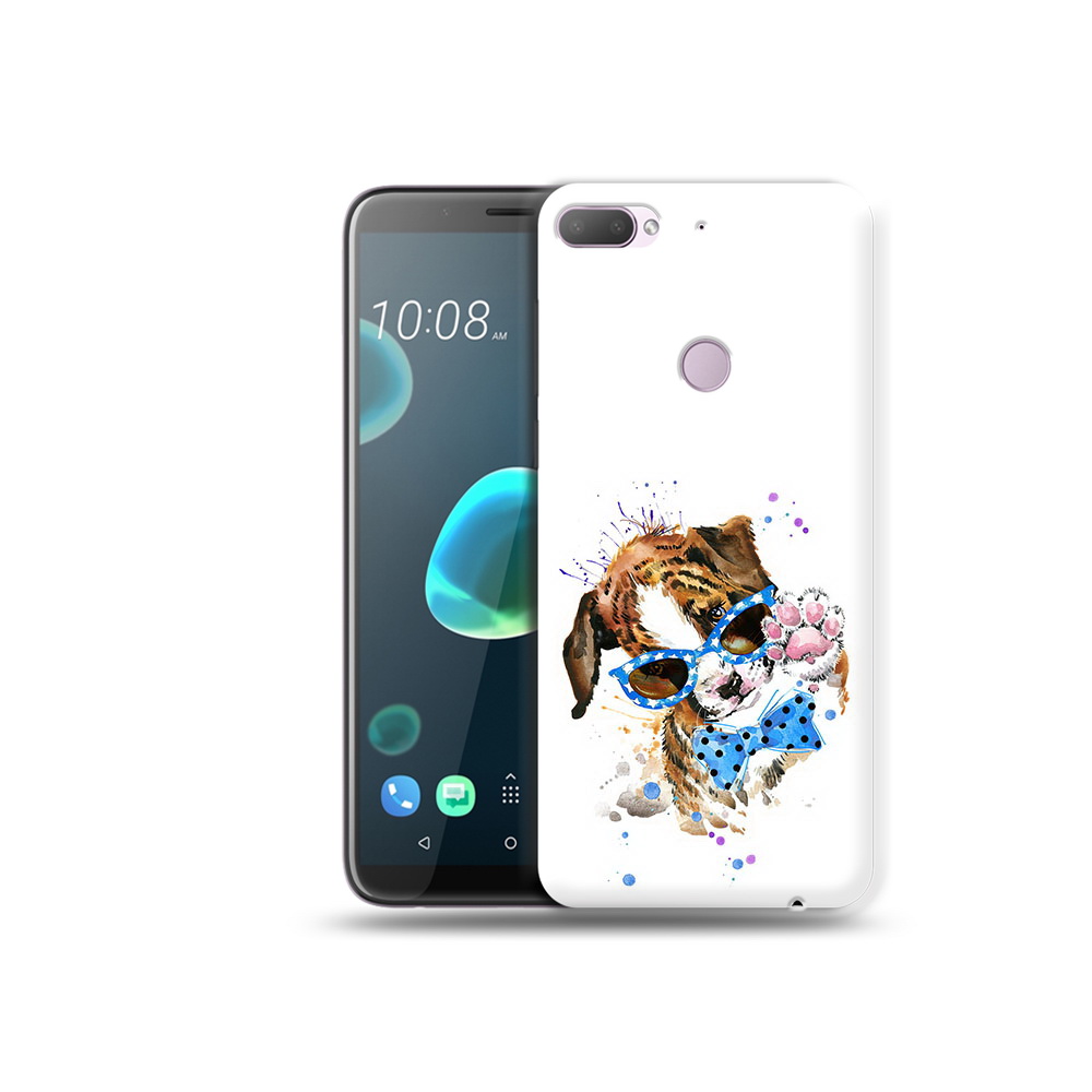 

Чехол MyPads Tocco для HTC Desire 12 Plus лапочка, Прозрачный, Tocco