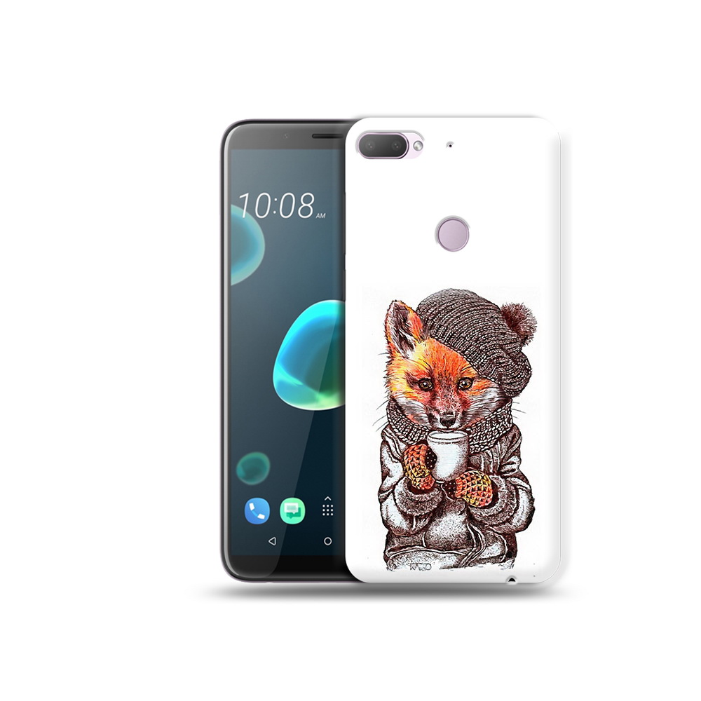 

Чехол MyPads Tocco для HTC Desire 12 Plus лиса в шапке, Tocco
