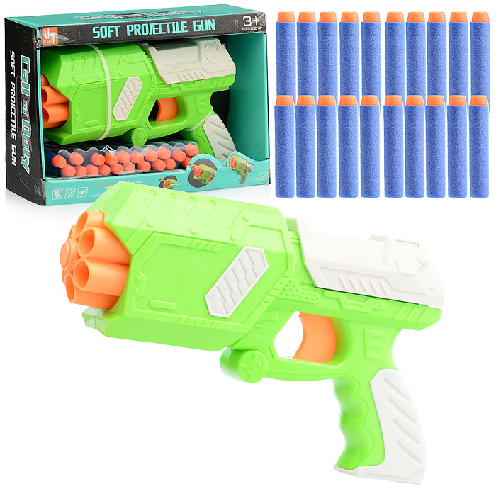 

Oubaoloon с мягкими полимерными пулями, в коробке, Разноцветный, с мягкими полимерными пулями, в коробке