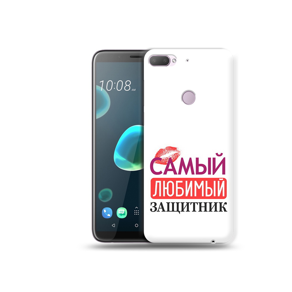 

Чехол MyPads Tocco для HTC Desire 12 Plus любимый защитник, Прозрачный, Tocco