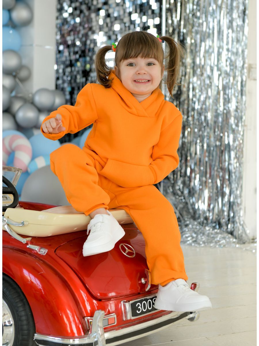 Костюм повседневный детский Мукоша 213-2176, оранжевый, 104