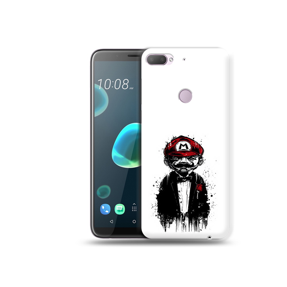 

Чехол MyPads Tocco для HTC Desire 12 Plus марио, Прозрачный, Tocco