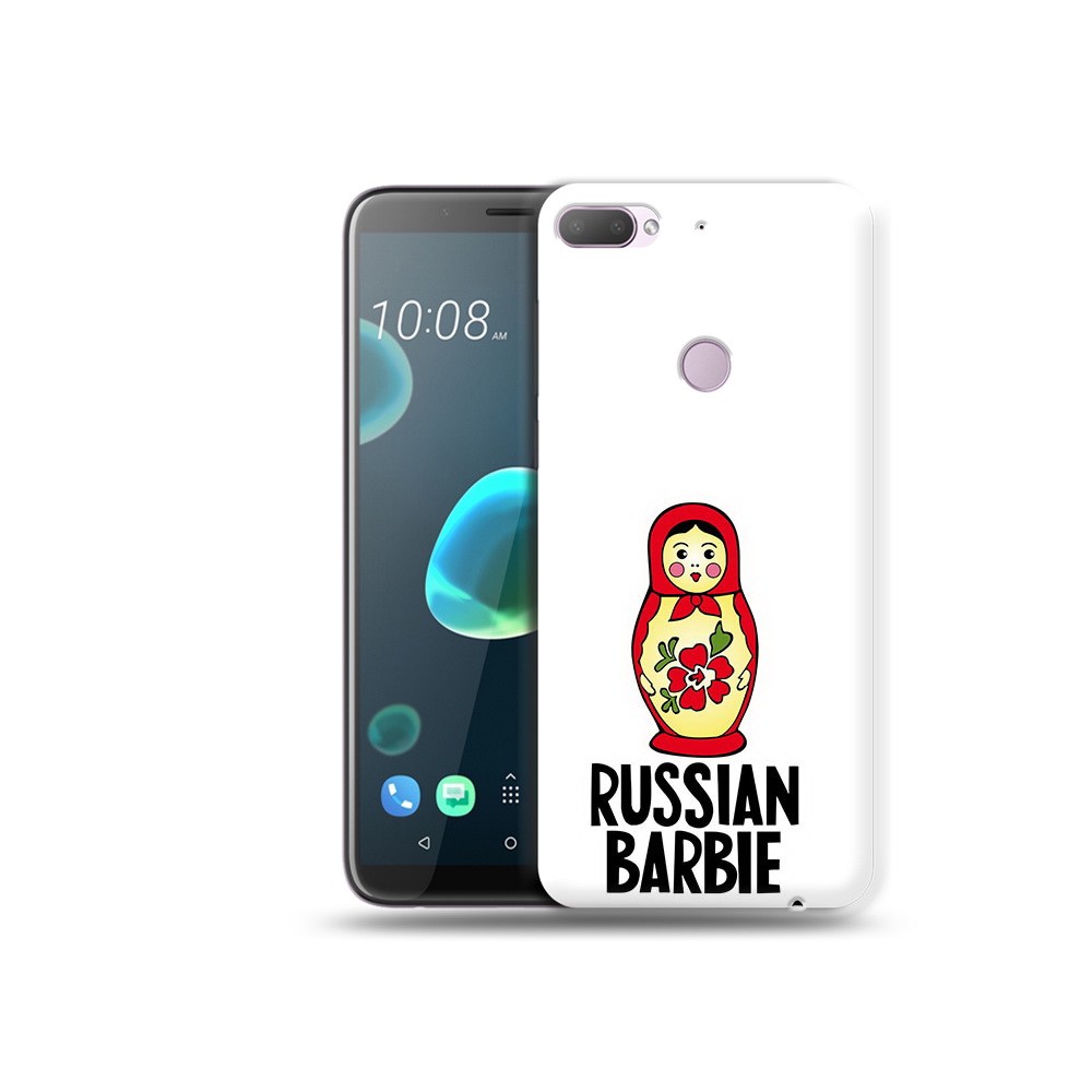 

Чехол MyPads Tocco для HTC Desire 12 Plus матрешка, Прозрачный, Tocco